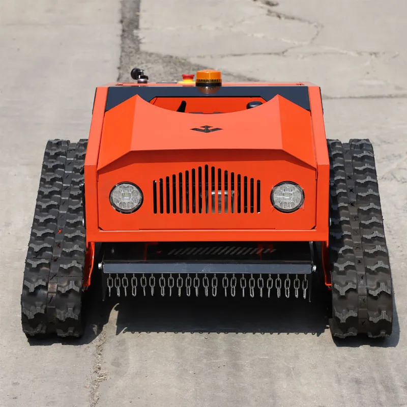 Cortadora de césped con control remoto de orugas, China, 24 V, 764 CC
