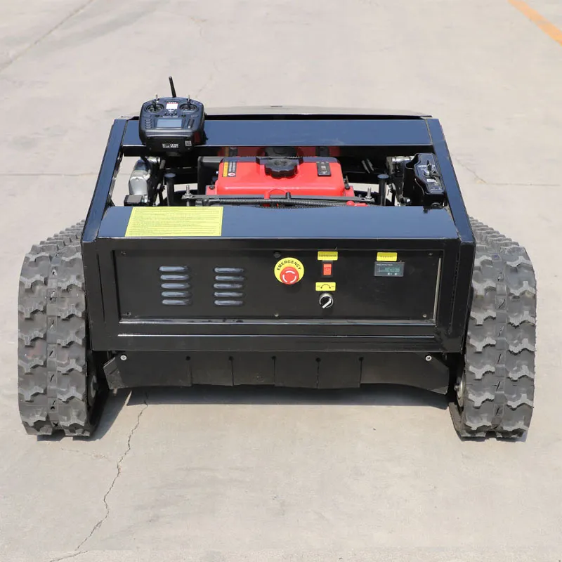 Cortacésped de control remoto sobre orugas China 24 V 48 V 12 V 190 CC 196 CC 201 CC