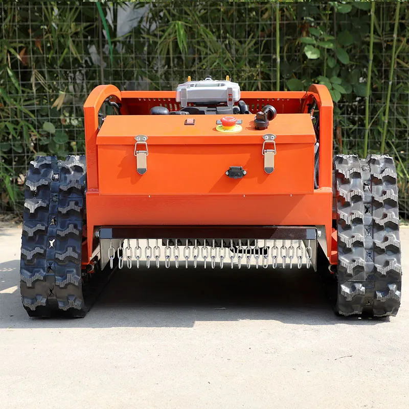 Cortacésped de control remoto sobre orugas China 24 V 48 V 12 V 190 CC 196 CC 201 CC