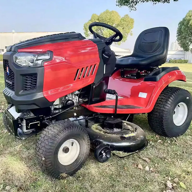 Cortacésped con asiento de China de 24 V, 48 V, 173 CC, 196 CC y 201 CC
