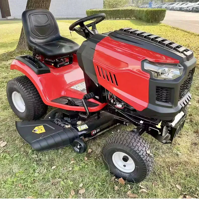 Cortacésped con asiento de China de 24 V, 48 V, 173 CC, 196 CC y 201 CC