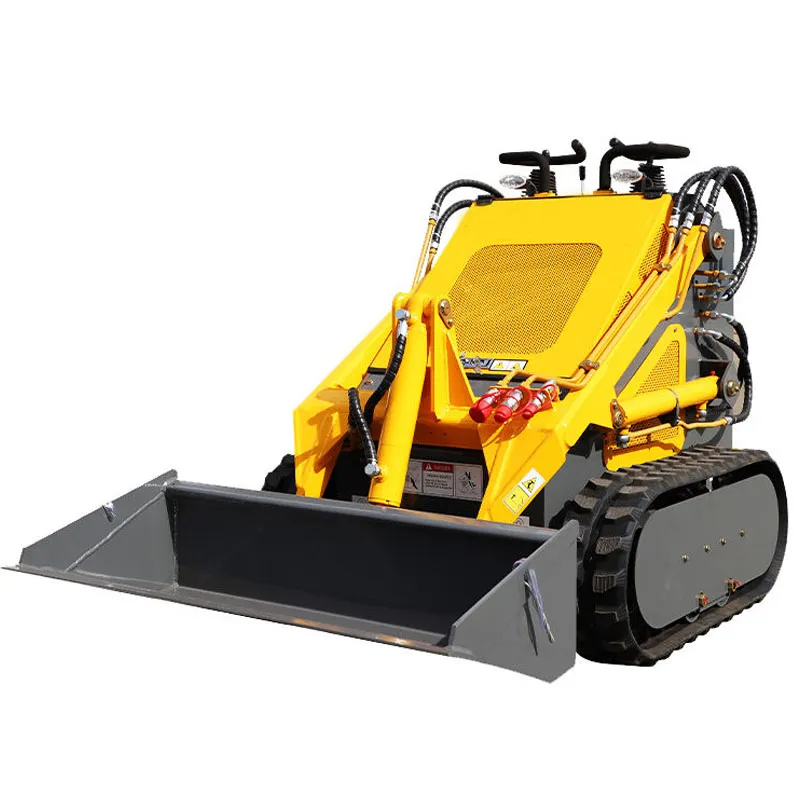 Cargadora compacta de China, 17,2 kW y 380 kg
