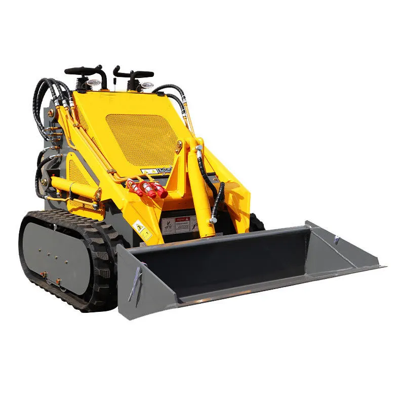 Cargadora compacta de China, 17,2 kW y 380 kg