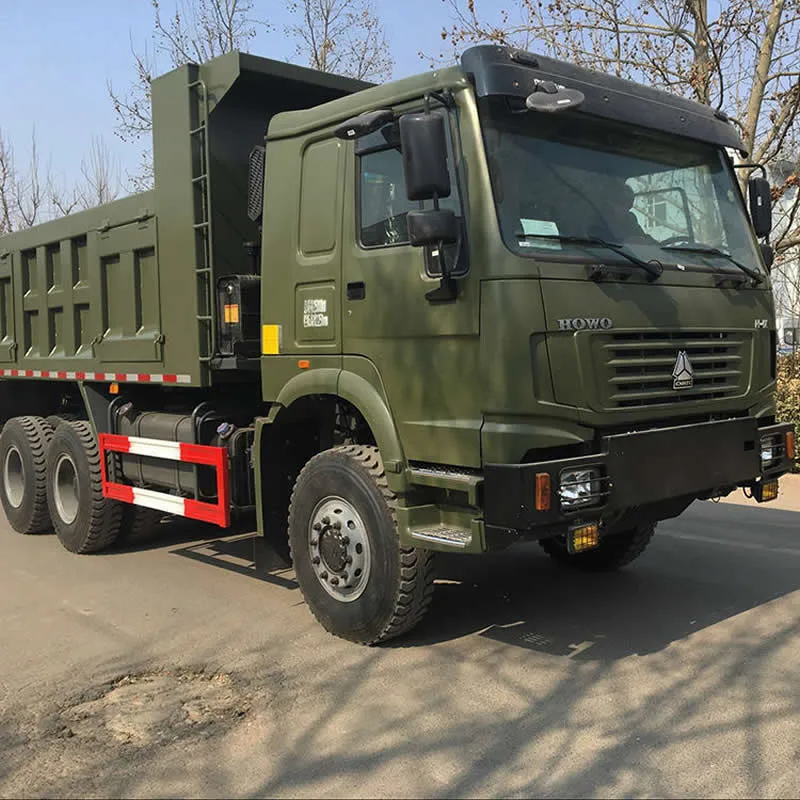 Camión volquete Sinotruk HOWO 6x6 con tracción en las cuatro ruedas
