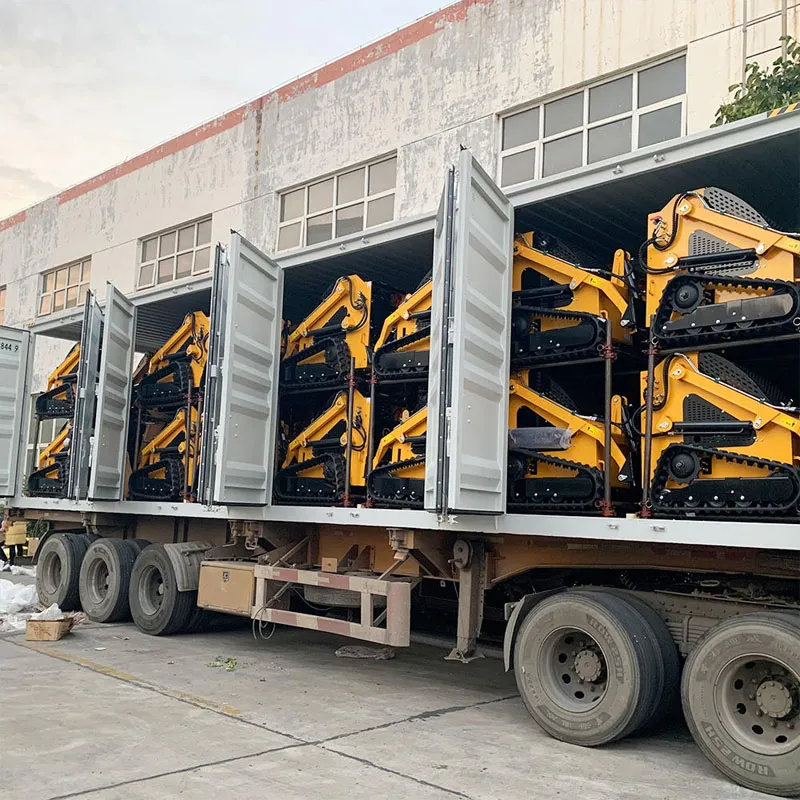 Cargadora compacta de China de 7 kW y 670 kg