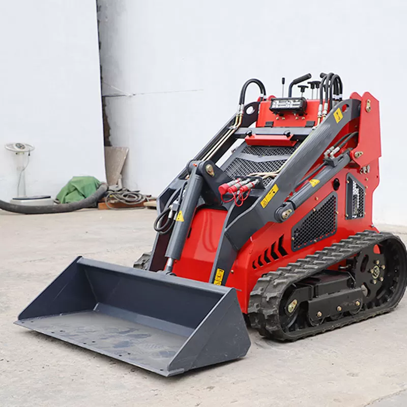 Cargadora compacta de China de 15,7 kW, 17,2 kW, 23 HP y 830 kg