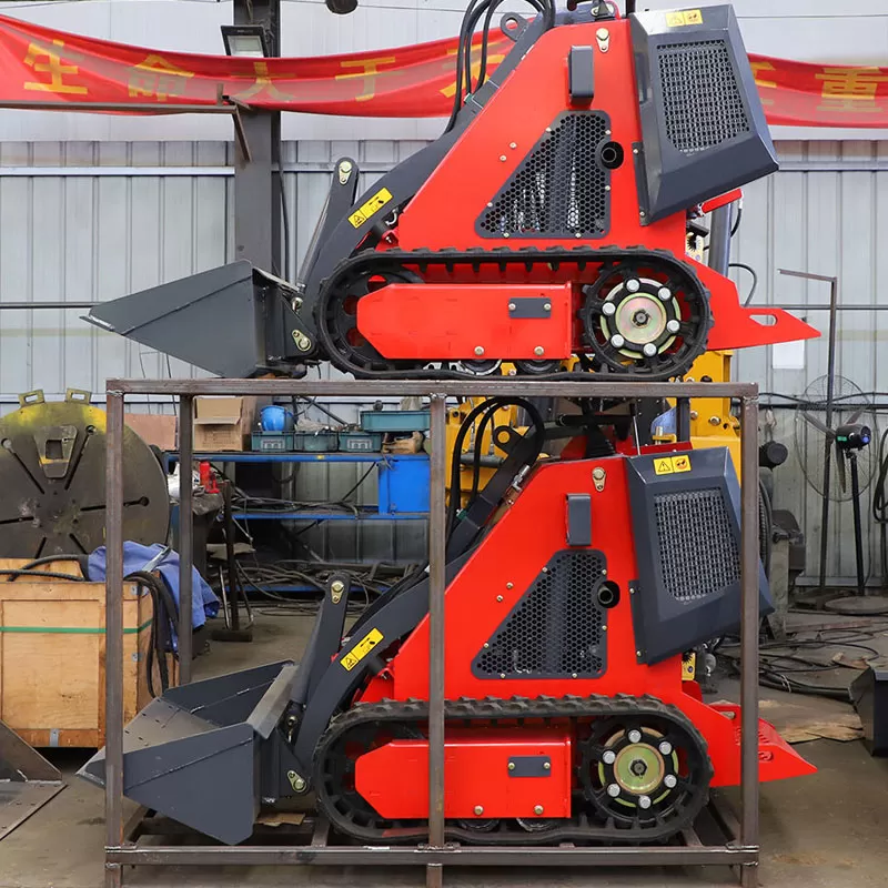 Cargadora compacta de China de 15,7 kW, 17,2 kW, 23 HP y 830 kg