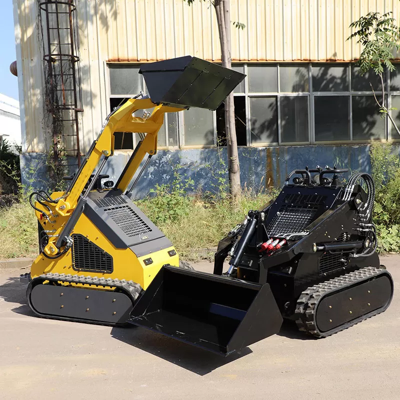 Cargadora compacta de China de 15,7 kW, 17,2 kW, 23 HP y 830 kg