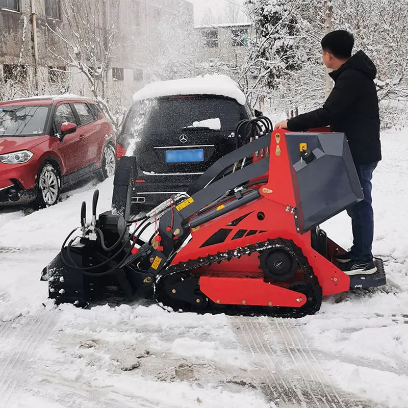 Cargadora compacta de China de 17,2 kW y 1538 kg