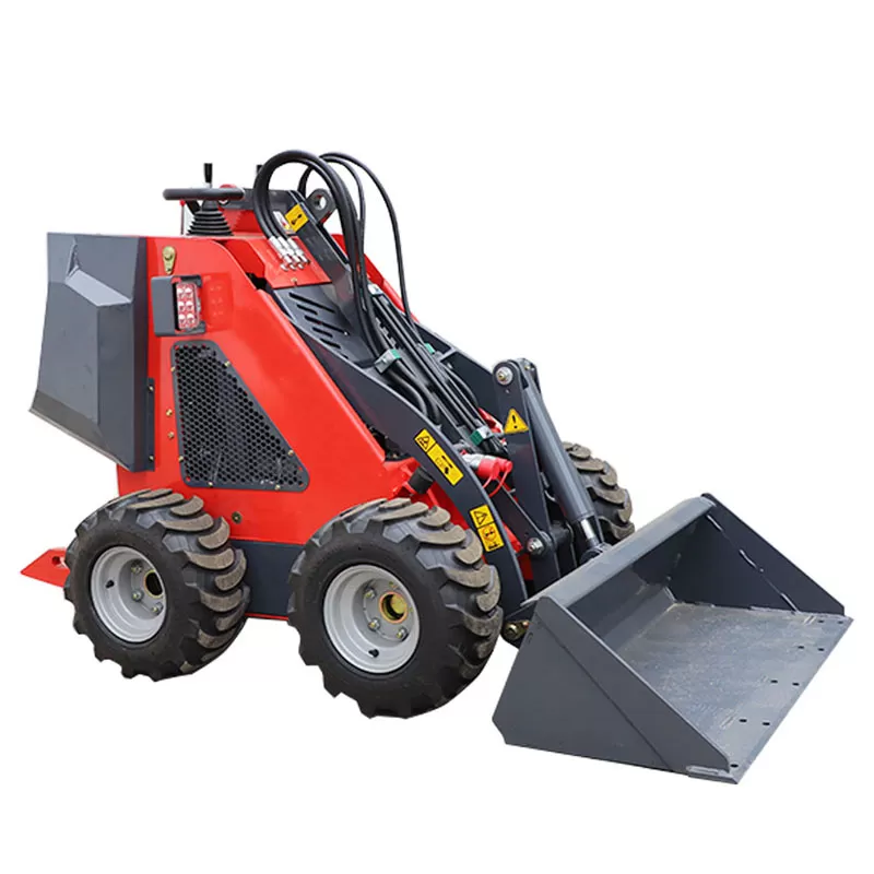 Cargadora compacta de China de 17,2 kW y 1538 kg