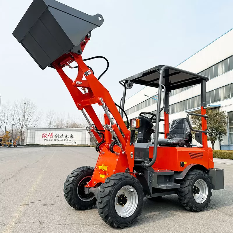 Cargadora frontal con ruedas de 15 kW y 2050 kg de China