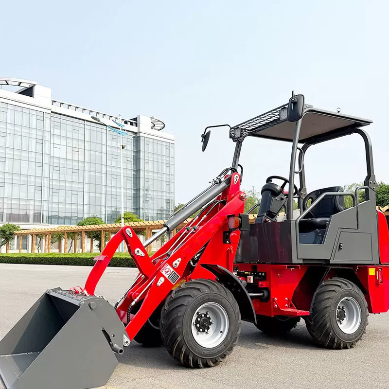 Cargadora frontal con ruedas de 15 kW y 2050 kg de China