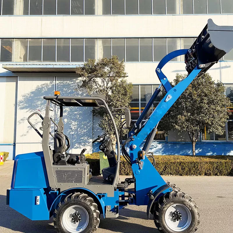 Cargadora frontal con ruedas de 15 kW, 2050 kg y 0,25 m³ de China