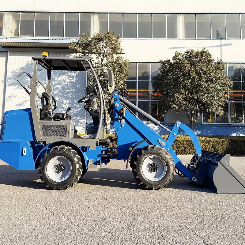 Cargadora frontal con ruedas de 15 kW, 2050 kg y 0,25 m³ de China