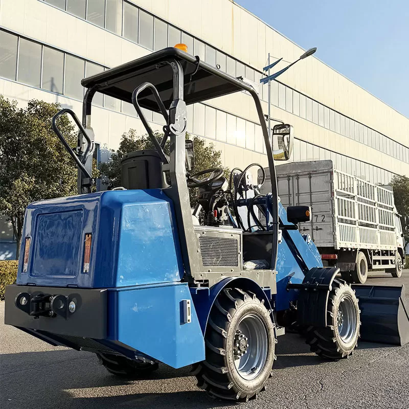 Cargadora frontal con ruedas de 15 kW, 2050 kg y 0,25 m³ de China