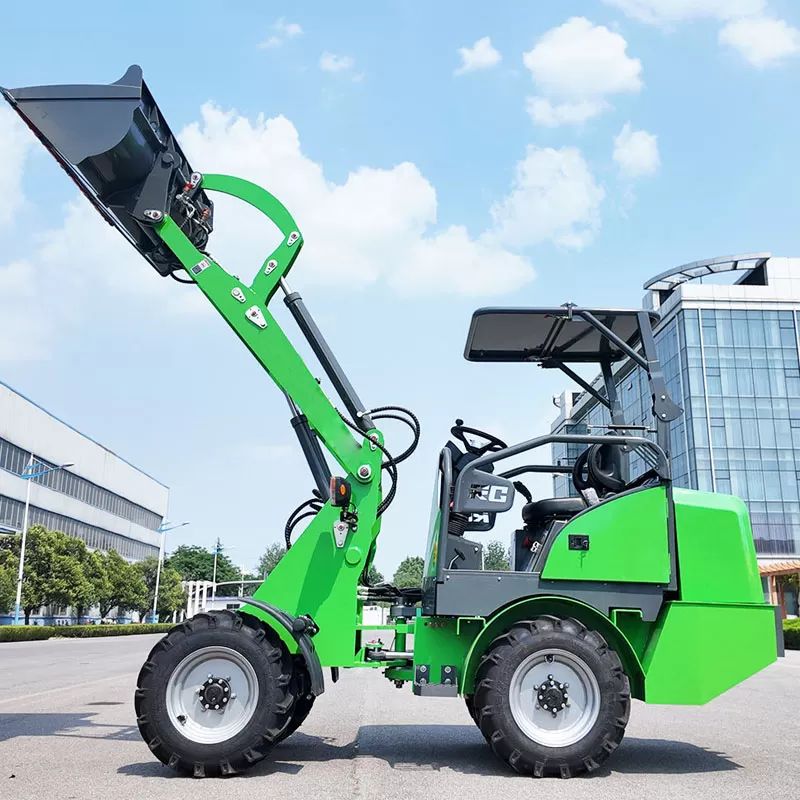 Cargadora frontal con ruedas de 15 kW, 2050 kg y 0,25 m³ de China
