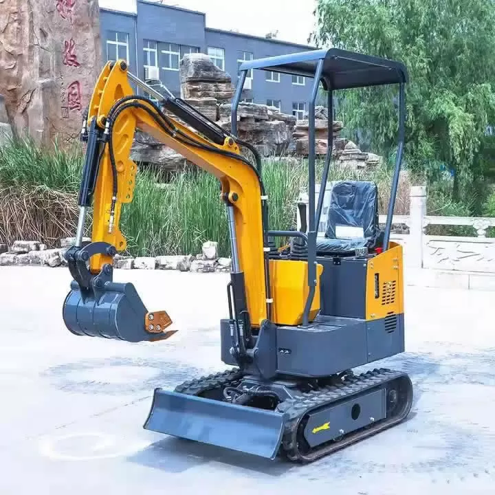Miniexcavadora hidráulica pequeña HW-10 CE de China