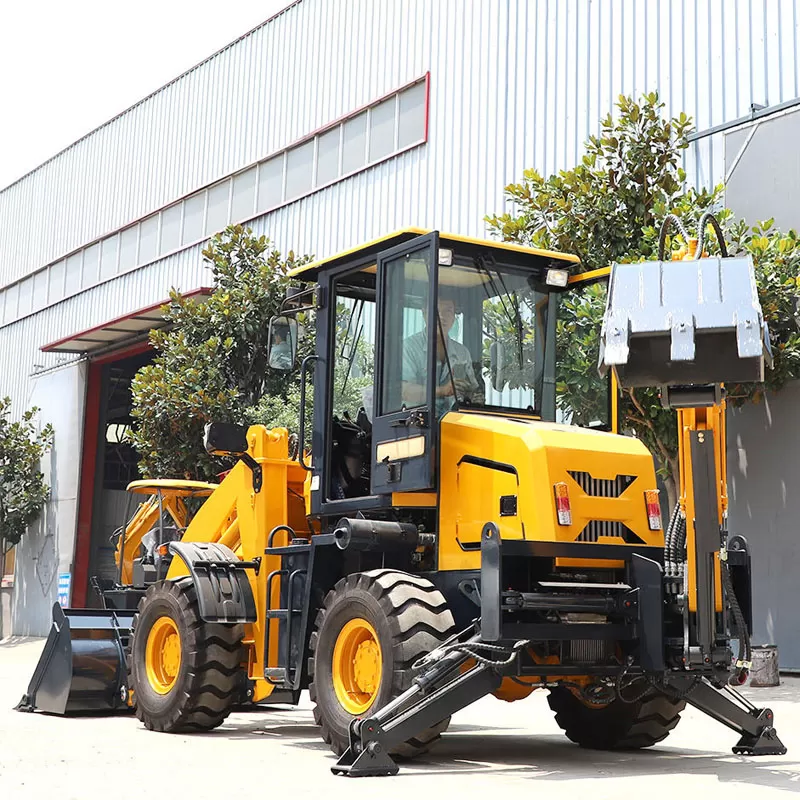 Retroexcavadora China de 7640 kg y 75 kW