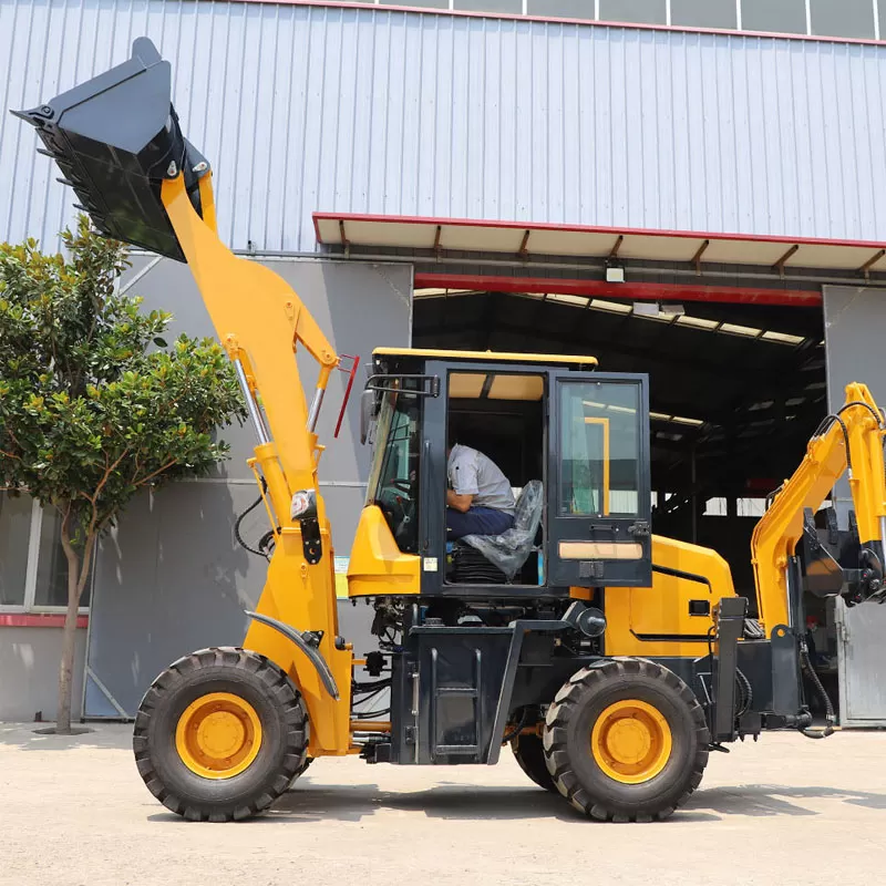 Retroexcavadora China de 7640 kg y 75 kW