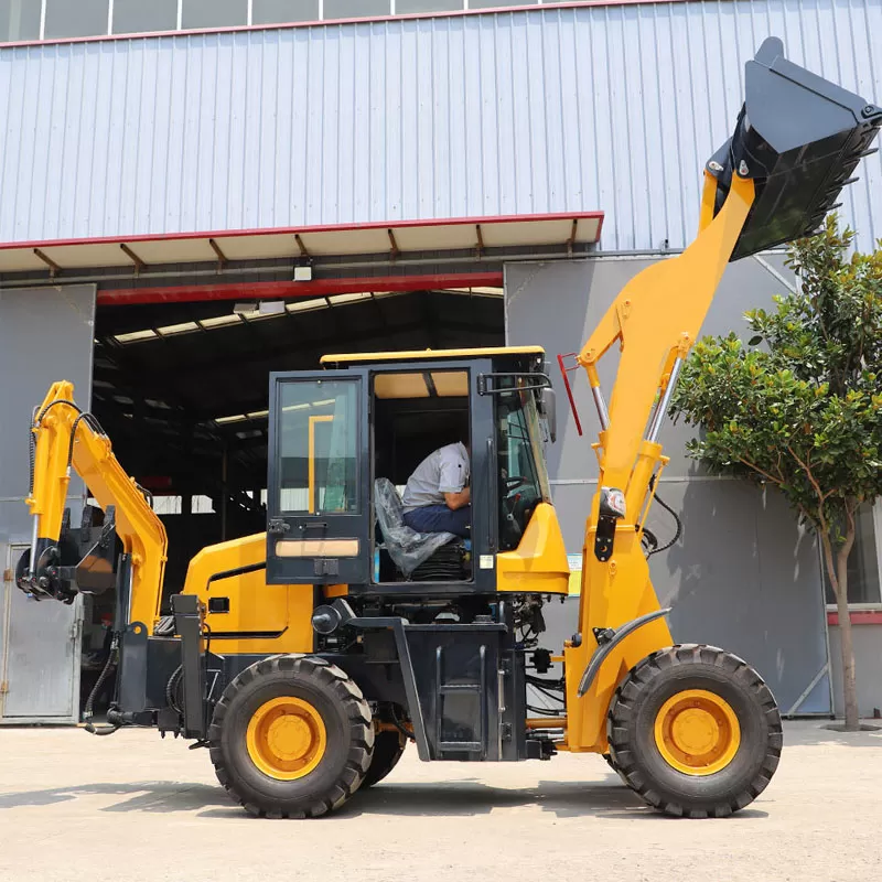 Retroexcavadora China de 7640 kg y 75 kW
