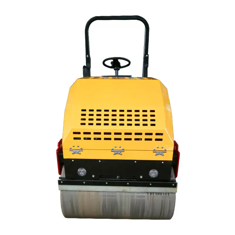 Rodillo compactador de doble tambor de 2 toneladas, 18,6 kW, 9 HP y 3600 rpm, de China