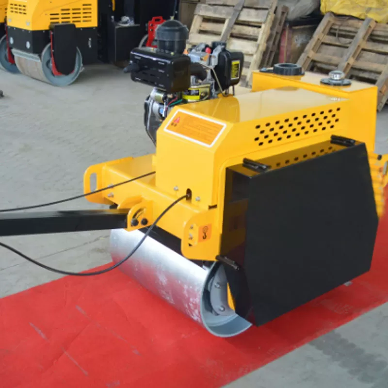 China 1T 9HP 3600rpm 40KN twin barrel roller