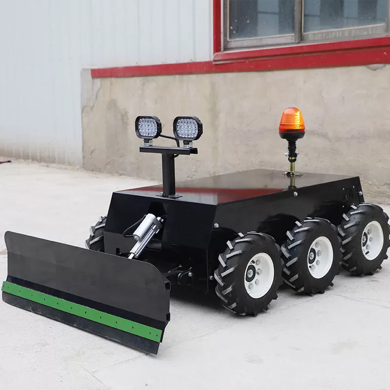 China 300kg 24V gasoline snow pusher