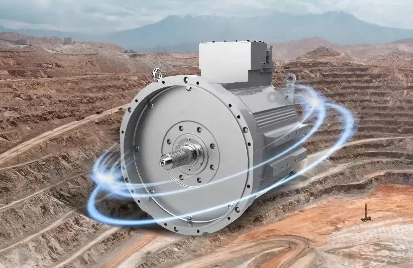 محرك متزامن مغناطيسي دائم من منصة Weichai Power 445