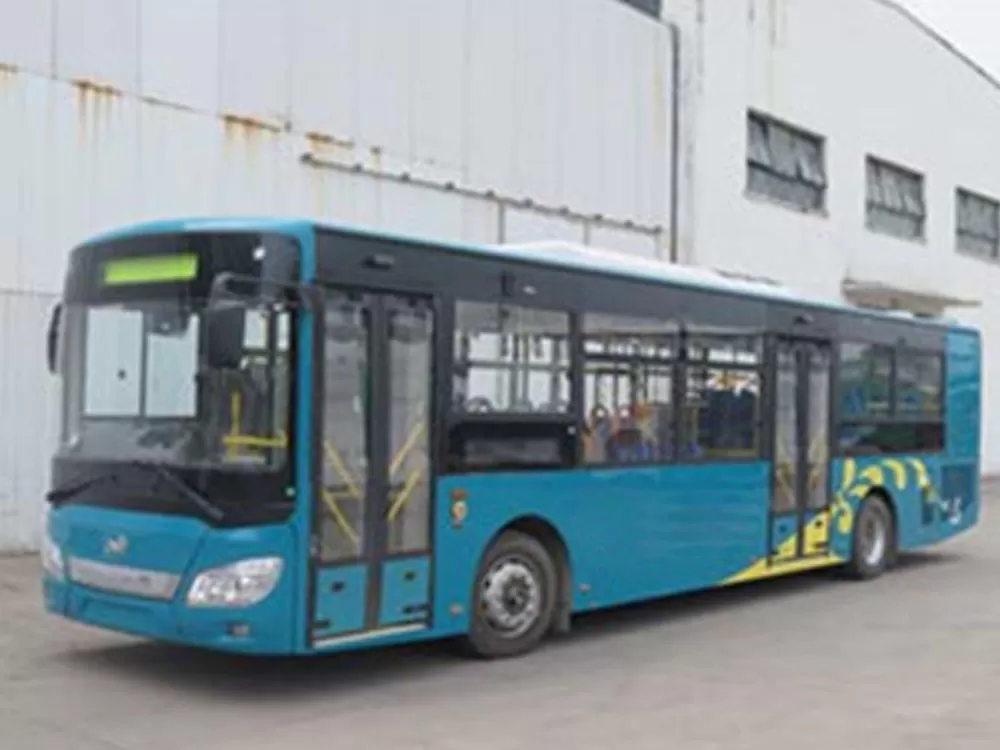Ankai HFF6122G03CHEV-2 plug-in bus (natural gas/electric hybrid National V standard, 10-40 seats)