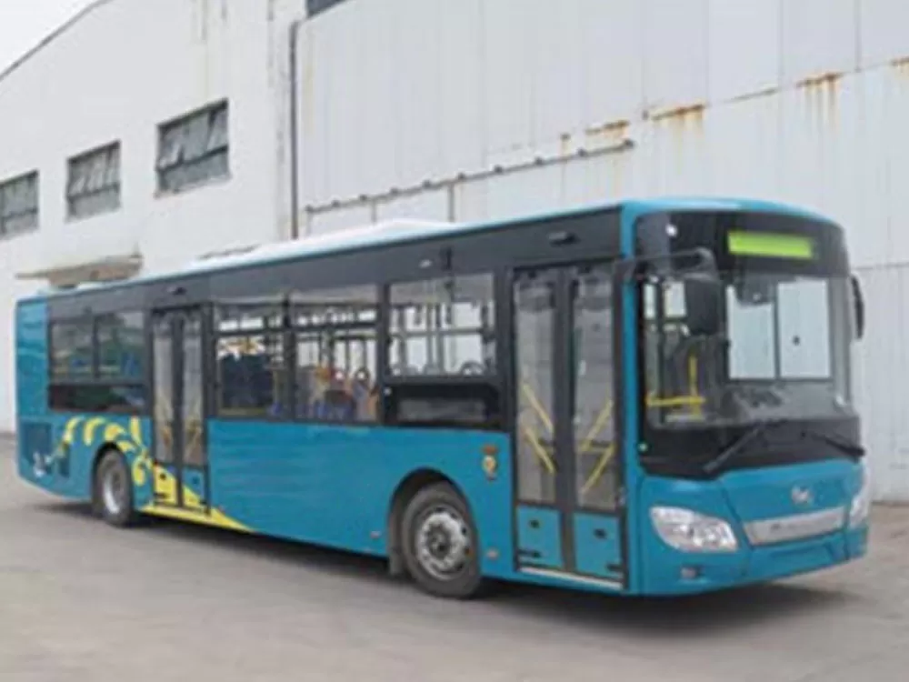 Ankai HFF6122G03CHEV-2 plug-in bus (natural gas/electric hybrid National V standard, 10-40 seats)
