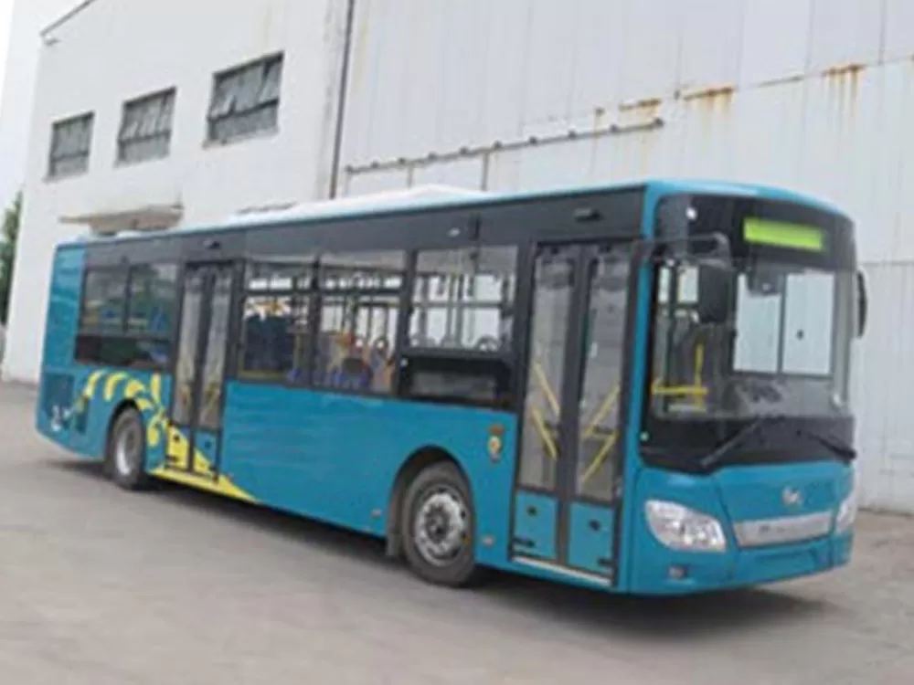 Ankai HFF6122G03CHEV-2 plug-in bus (natural gas/electric hybrid National V standard, 10-40 seats)