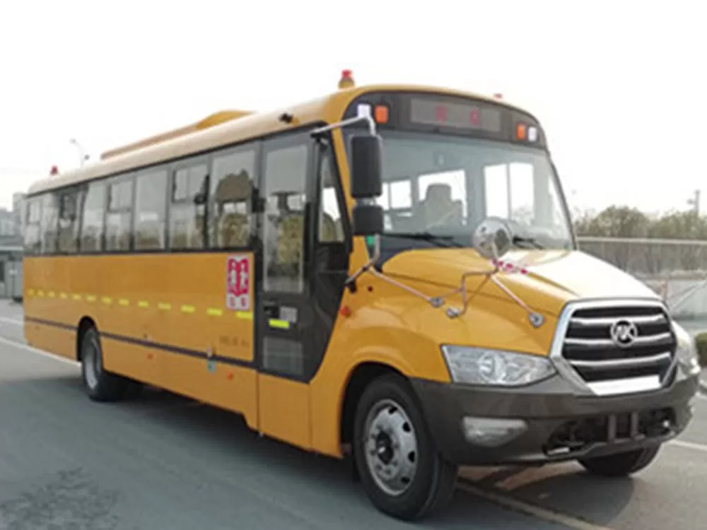 Ankai HFF6111KZ6 school bus for primary and secondary school students (diesel National VI standard, 24-56 seats)