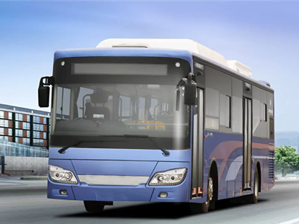 Autobús enchufable Ankai HFF6128G03PHEV-2 (híbrido GNL/eléctrico, estándar Nacional V, 16-48 plazas)