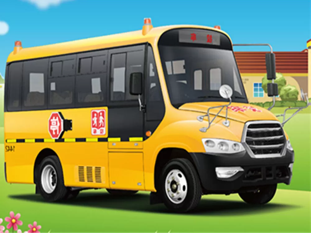 Ankai HFF6801KY5 Kindergarten School Bus (Diesel, Euro V standard, 24-45 seats)