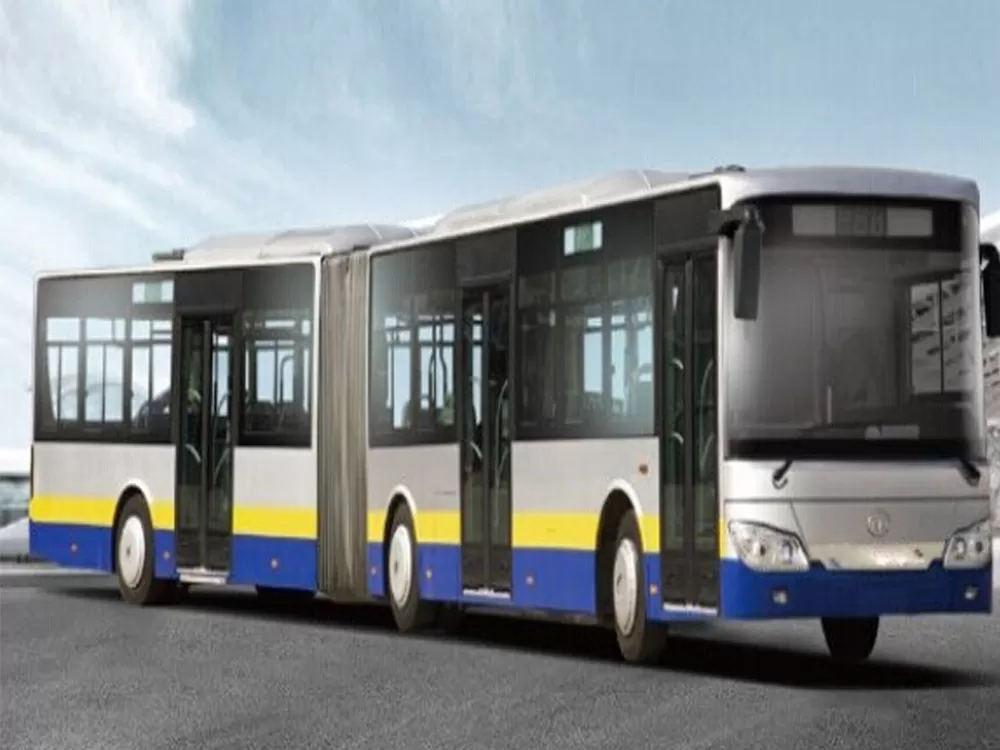 Autobús articulado Ankai HFF6180G02CE5 (Gas natural, Norma de emisiones China V, 24-57 plazas)