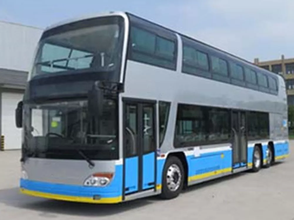 Ankai HFF6122GS03EV double-decker bus (pure electric 40-68 seats)