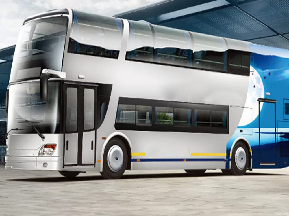 Ankai HFF6120GS03EV double-decker bus (pure electric 40-63 seats)