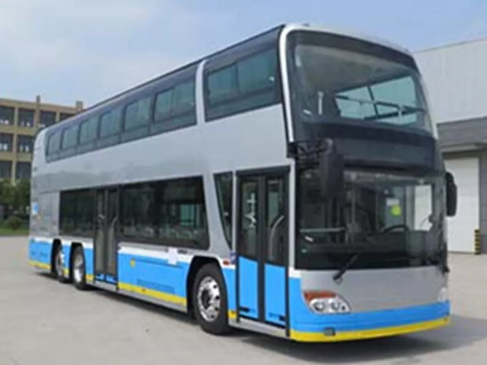 Ankai HFF6123GS03EV double-decker bus (pure electric 40-64 seats)