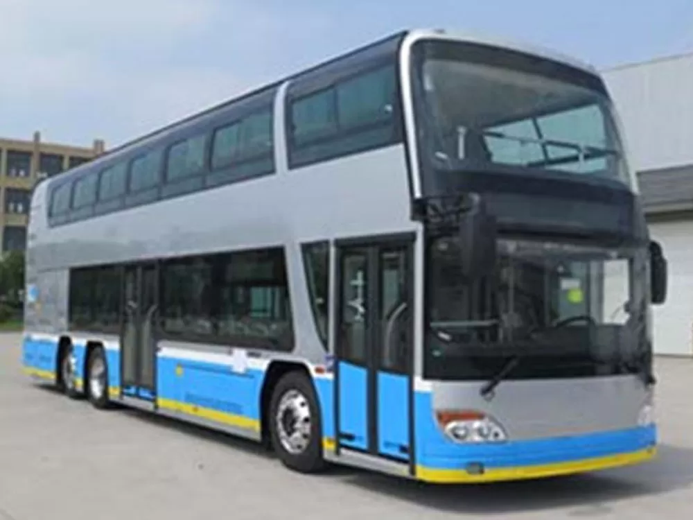Ankai HFF6123GS03EV double-decker bus (pure electric 40-64 seats)