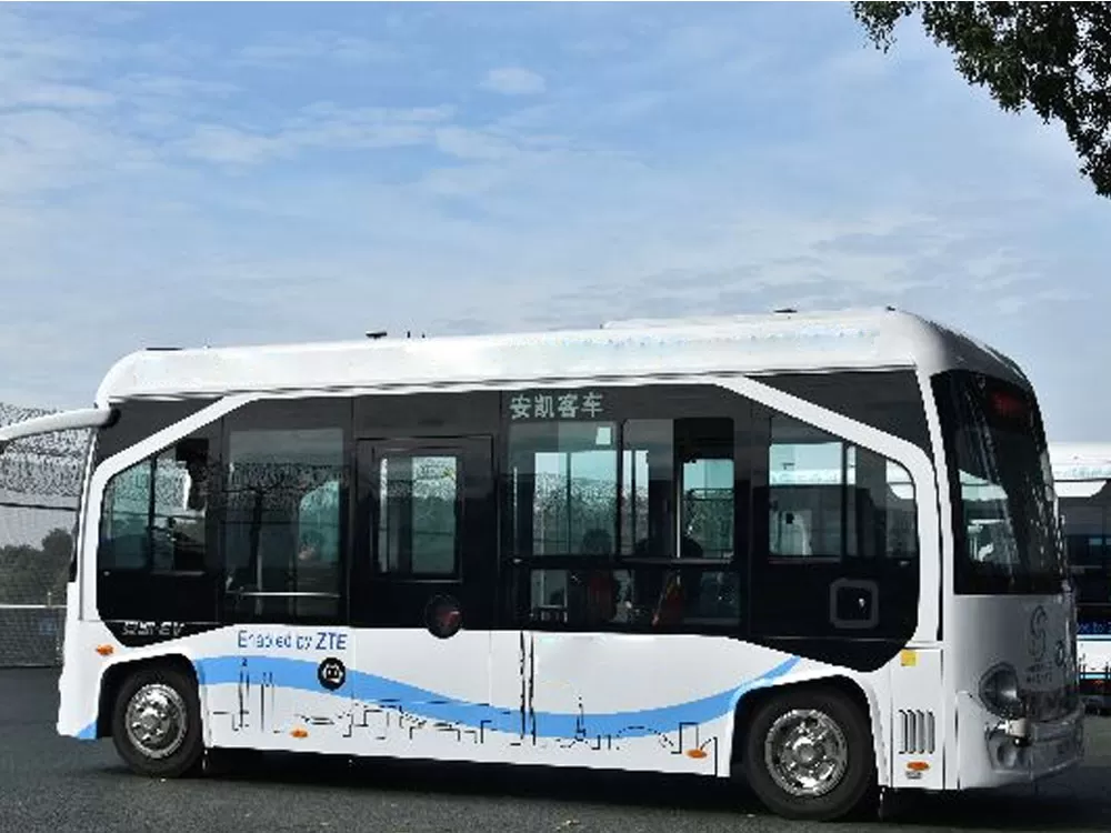Autobús sin conductor Ankai (totalmente eléctrico, 9 plazas)