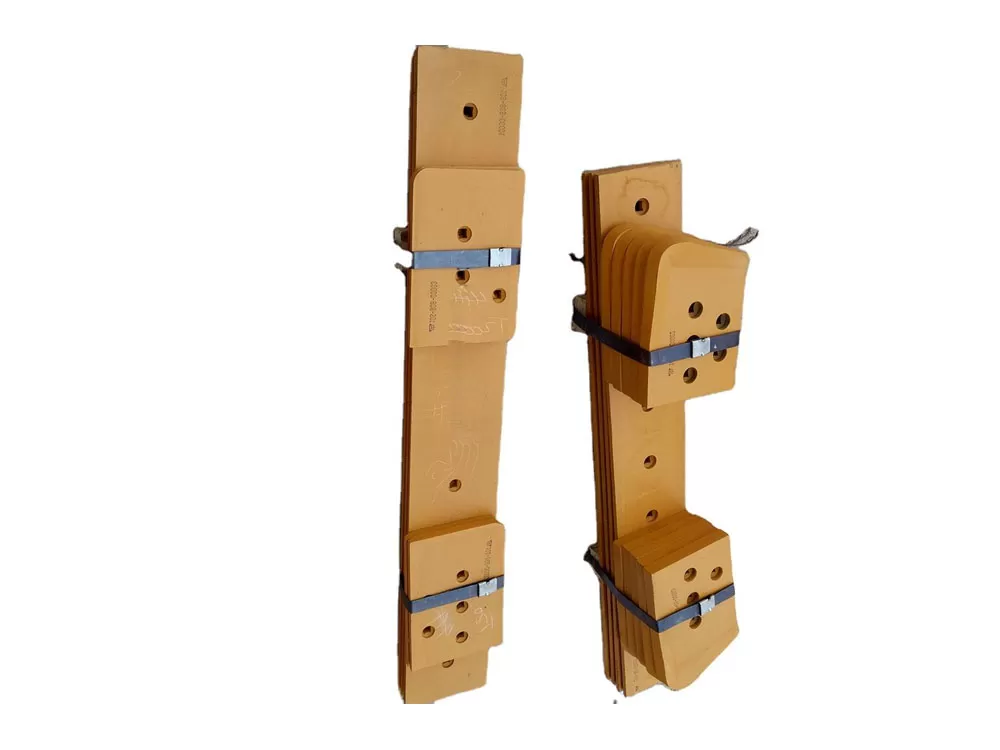 Repuestos para bulldozer Shantui SD13/SD13S: cuchilla 10S-80B-00001 10S-80B-00002 10S-80B-00003