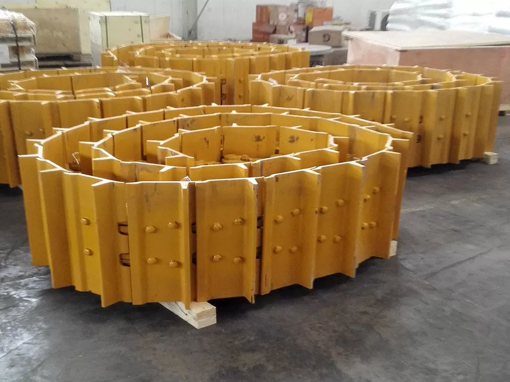 مجموعة حذاء الجنزير للجرافة Shantui SD22 SD23 8216-MG-381561 مجموعة حذاء الجنزير 8216-MG-38000 حذاء الجنزير 8216-MD-001561