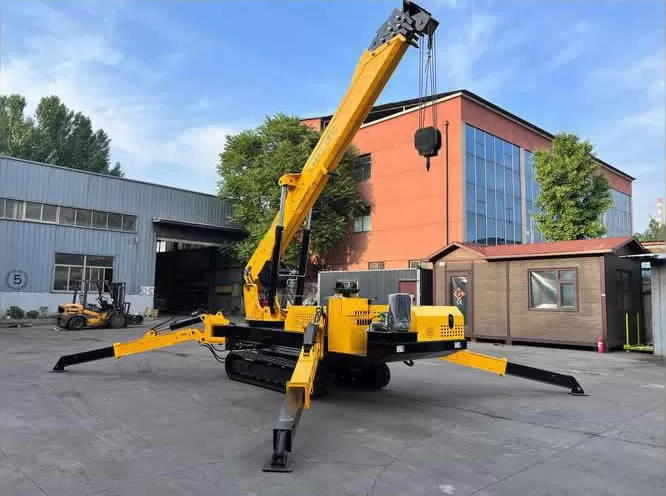 Precautions for Spider Crane Operations in Complex Environments