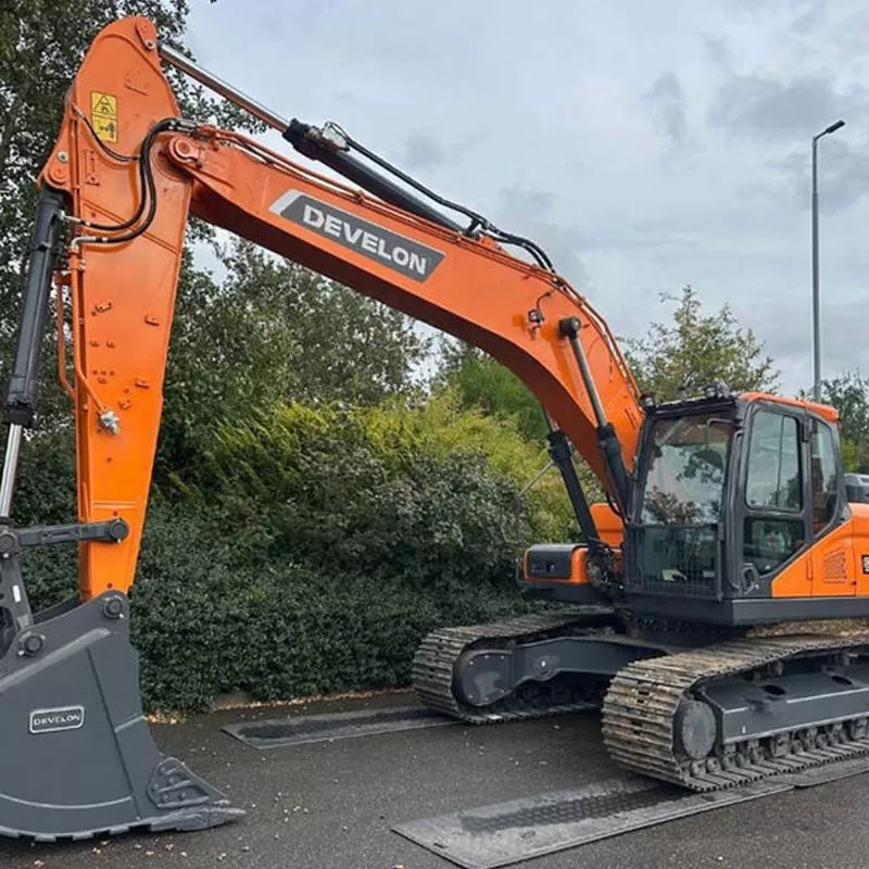 DX225 LLC DEVELON tracked excavator