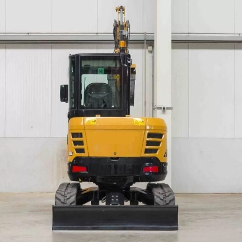 Excavadora de cadenas nueva SY35C, equipo de excavación de 3,5 toneladas, con repuestos, alta calidad.