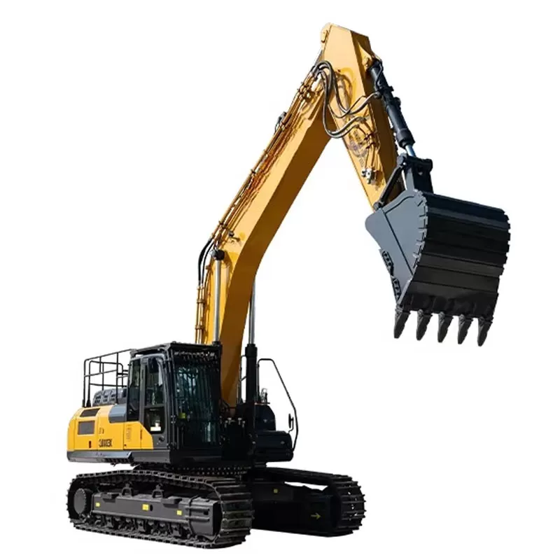 La excavadora diésel XE380LC de marca líder de China se utiliza para operaciones de movimiento de tierras de precisión.