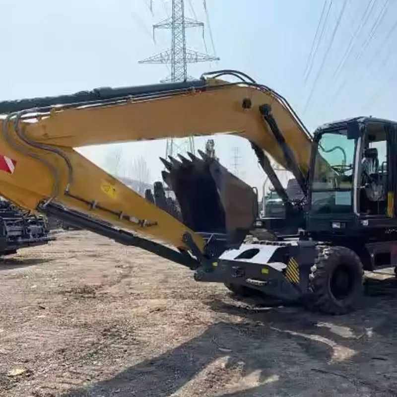 XE210I excavator independent pump control hydraulic system