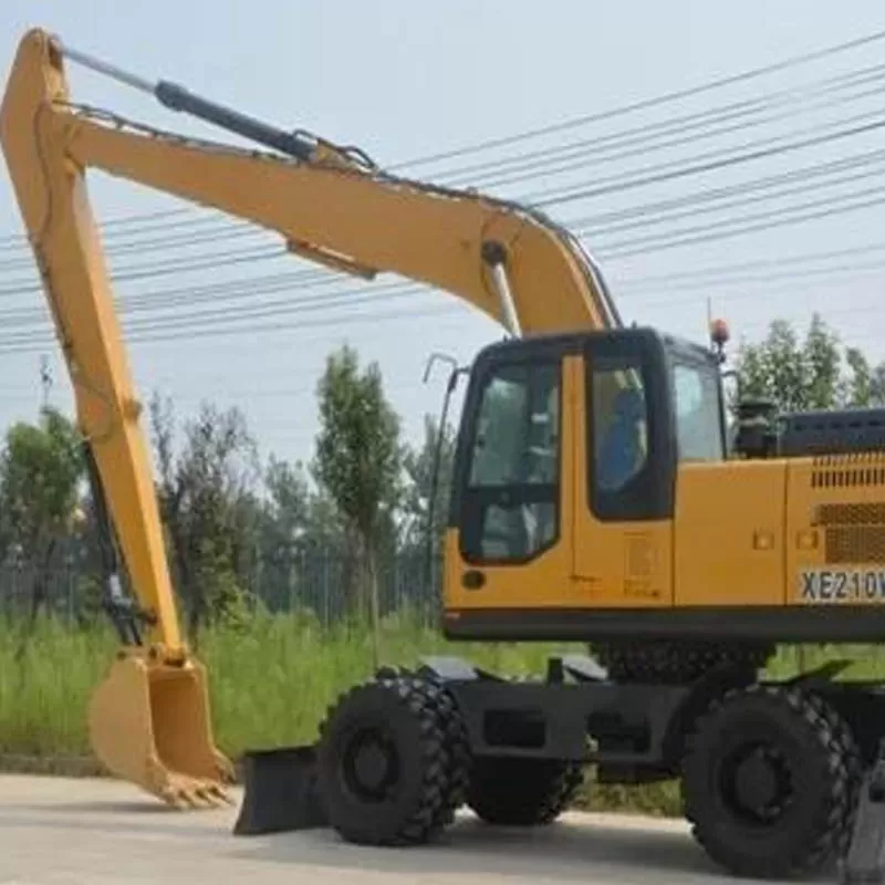 XE210I excavator independent pump control hydraulic system