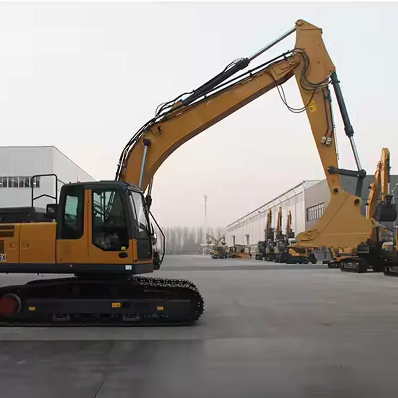 XE210I excavator independent pump control hydraulic system