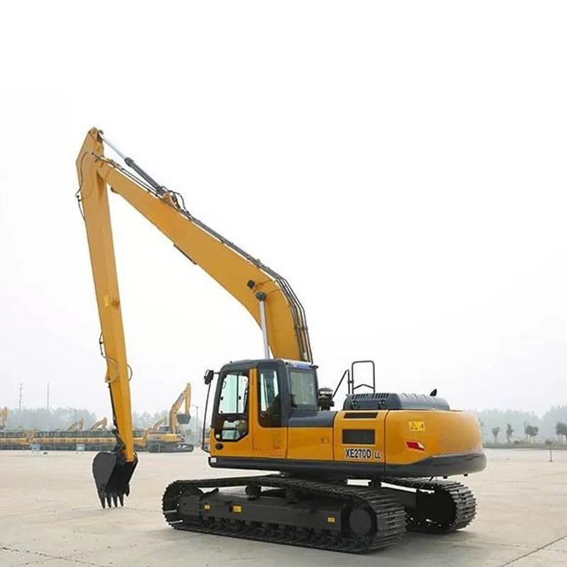 28-ton XE270DLL long-reach boom crawler excavator